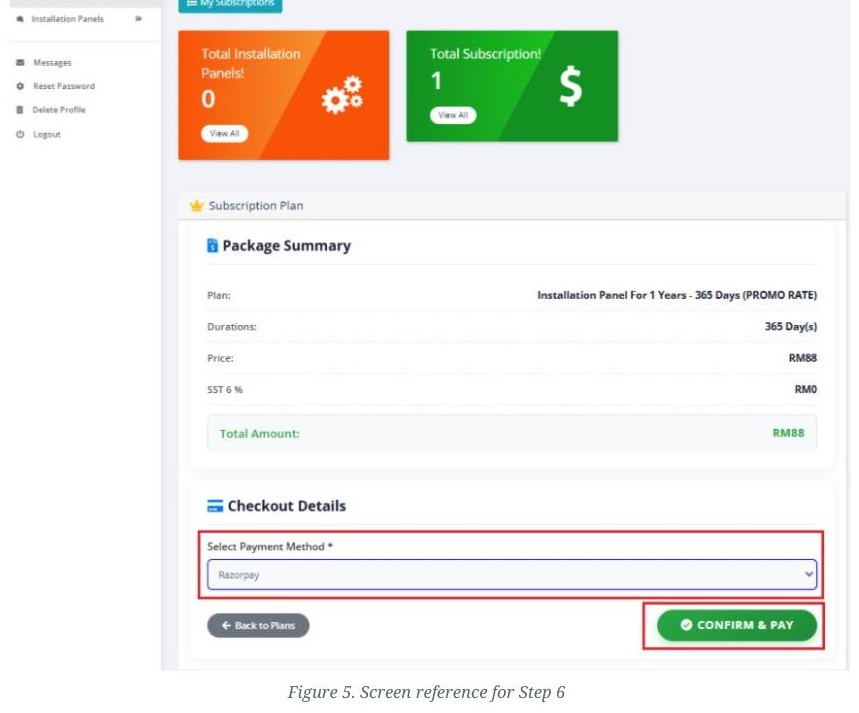 Step 6 Screenshot