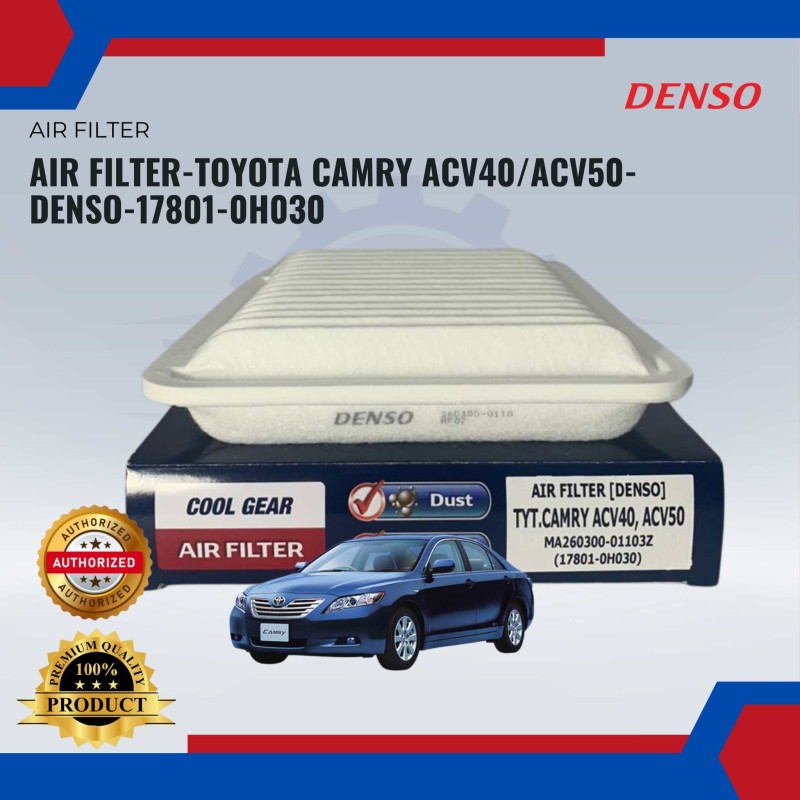 Air Filter-Toyota Camry ACV40 ACV50-DENSO-MA260300-01103Z