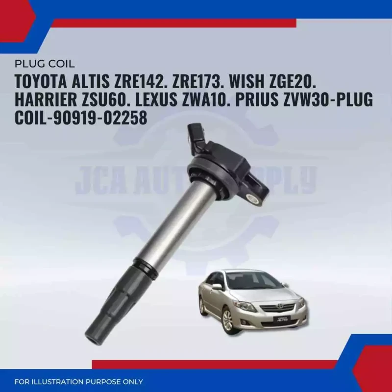 Toyota Altis ZZE122-ZZE141-ZZE142-Wish ZNE10-Ignition Coil-90919-02262