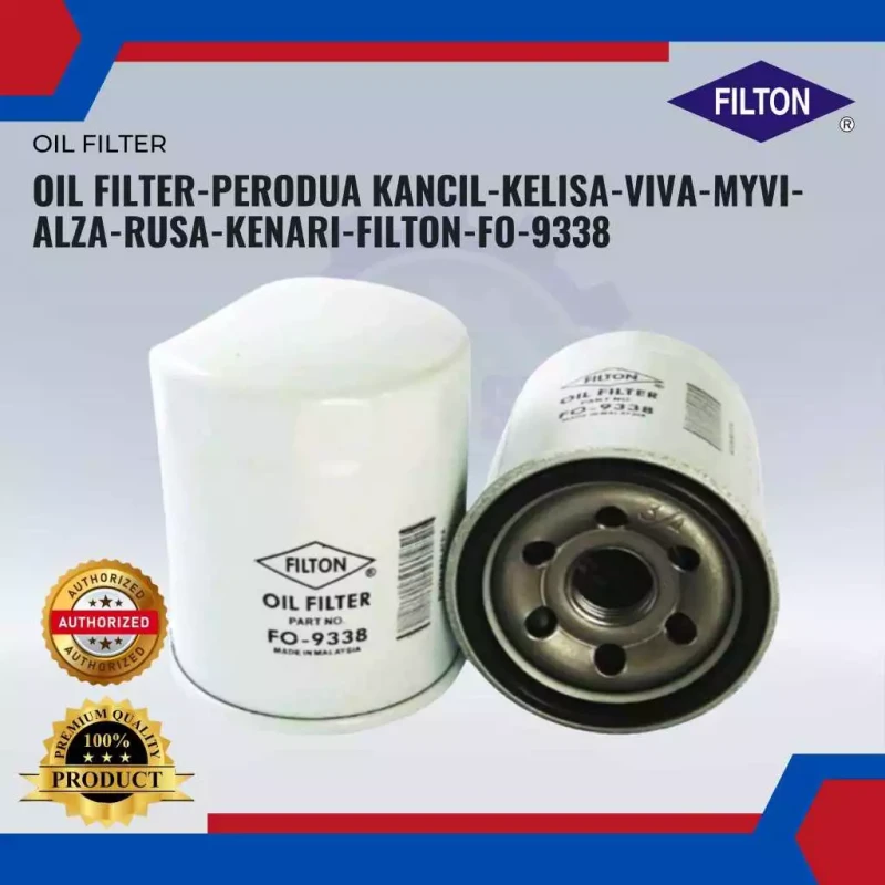 Perodua Oil Filter - Perodua Kancil Kelisa Viva Myvi Alza Rusa Kenari-FO-9338