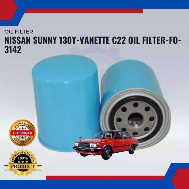 Oil FIlter-Nissan Sunny 130Y-Vanette C22-FO-3142