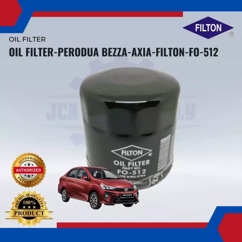 Oil Filter-Filton-Perodua Axia 1.0, Aruz, Bezza. Myvi, Ativa-FO-512