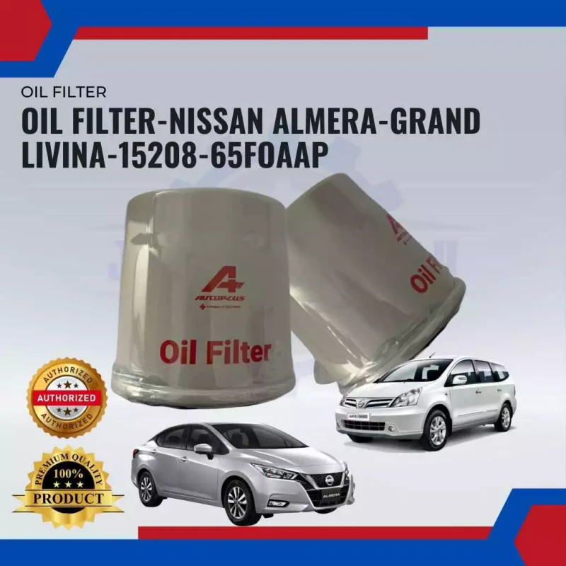 Oil Filter-Nissan Almera-Grand Livina-15208-65FOAAP