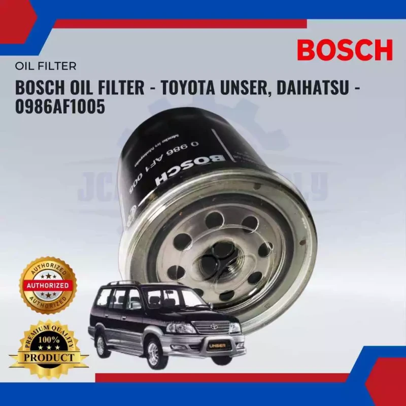 Oil Filter-Toyota Unser-Daihatsu-BOSCH-0986AF1005