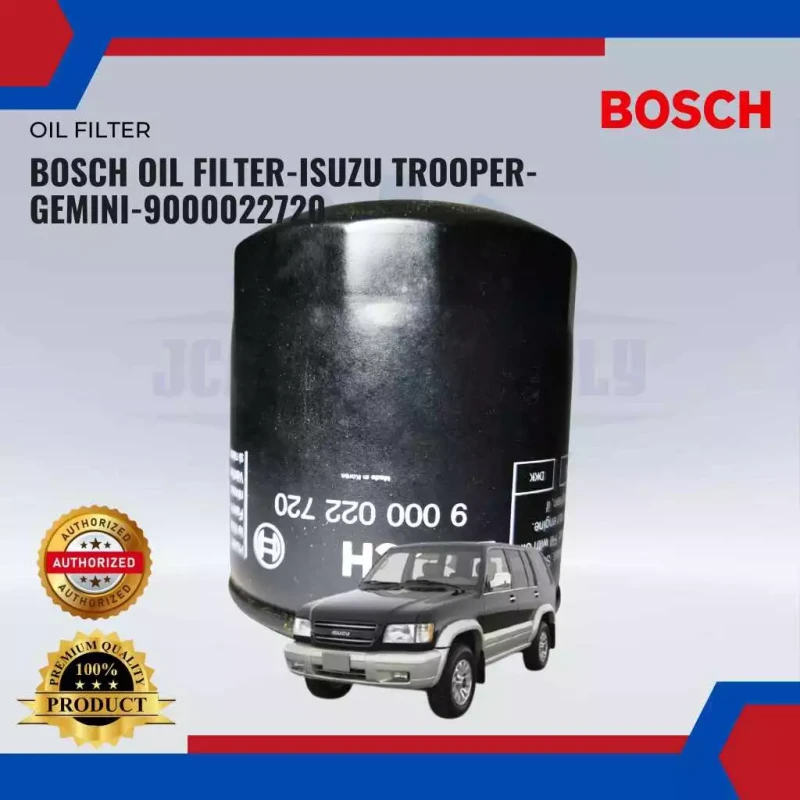 Oil Filter-Isuzu Trooper-Gemini-BOSCH-9000022720