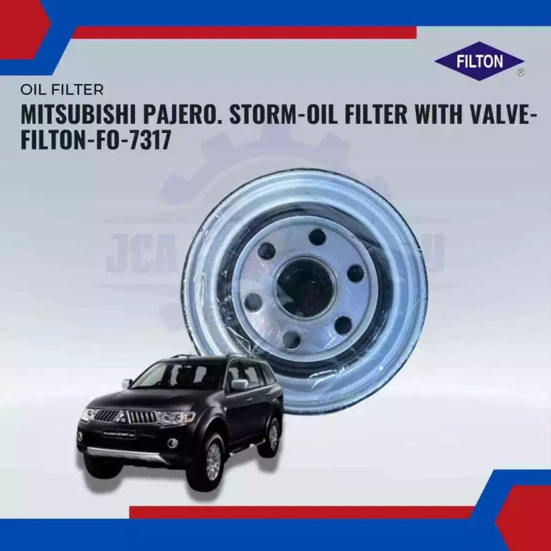 Oil Filter With Valve-Mitsubishi Pajero. Storm-Filton-FO-7317