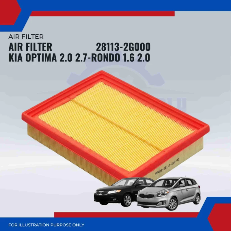 Air Filter-Kia Optima 2.0cc 2.7cc-Kia Rondo 1.6cc 2.0cc-28113-2G000