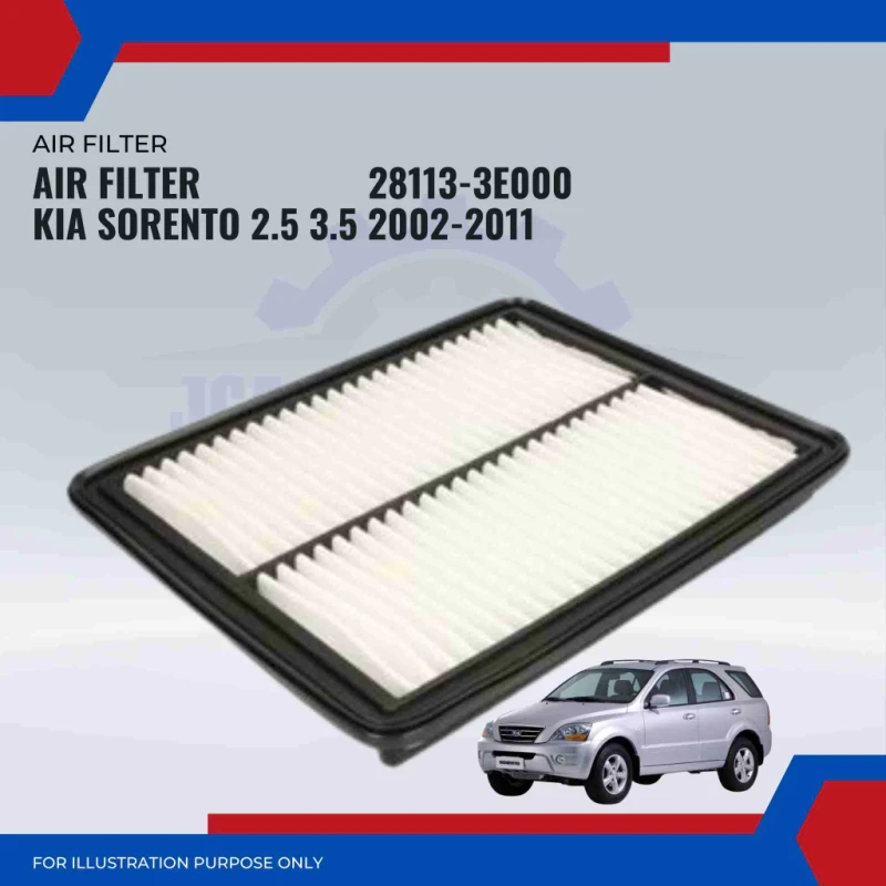 Air Filter-Kia Sorento 2.5cc 3.5cc (2002-2011)-28113-3E000