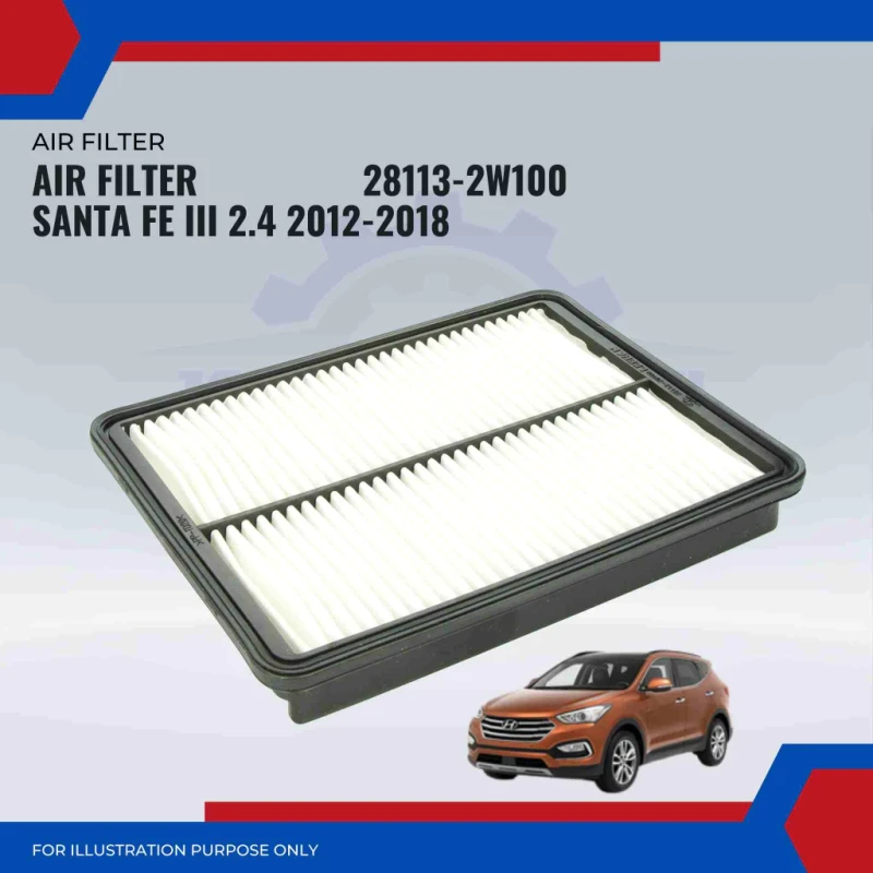 Air Filter-Hyundai Santa Fe III 2.4cc (2012-2018)-28113-2W100