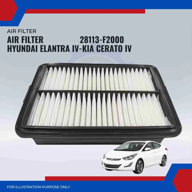 Air Filter-Hyundai Elantra IV 1.6cc 2.0cc-Kia Cerato IV 1.6cc 2.0cc-28113-F2000