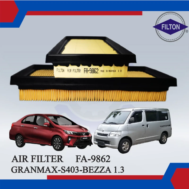 Air Filter-Daihatsu Granmax S403-Perodua Bezza 1.3-Filton-FA-9862-17801-BZ130