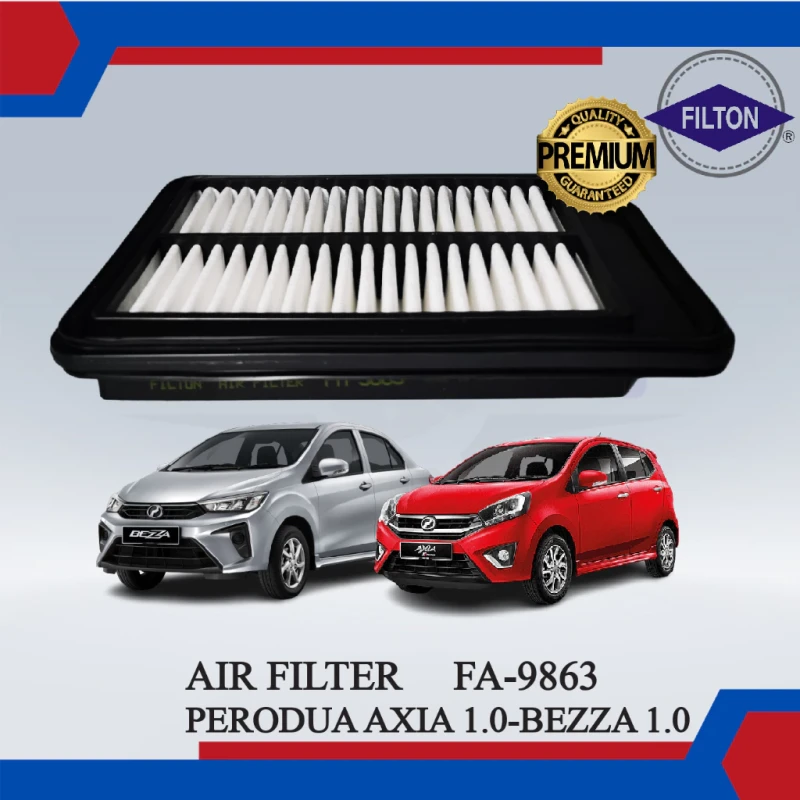 Air Filter-Perodua Axia 1.0-Bezza 1.0-FILTON-FA-9863-17801-BZ140