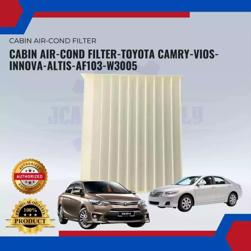 Air-Cond Filter-Toyota Camry ACV40. Vios NCP93. NCP150. Innova. Hilux KUN25. Altis-AF103-W3005