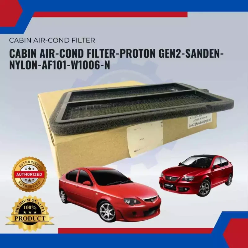 Cabin Air-Cond Filter-Proton Gen2(Sanden-Nylon)-AF101-W1006-N