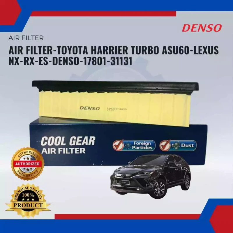 Air Filter-Toyota Harrier Turbo ASU60-Lexus NX-RX-ES-DENSO-260300-0890