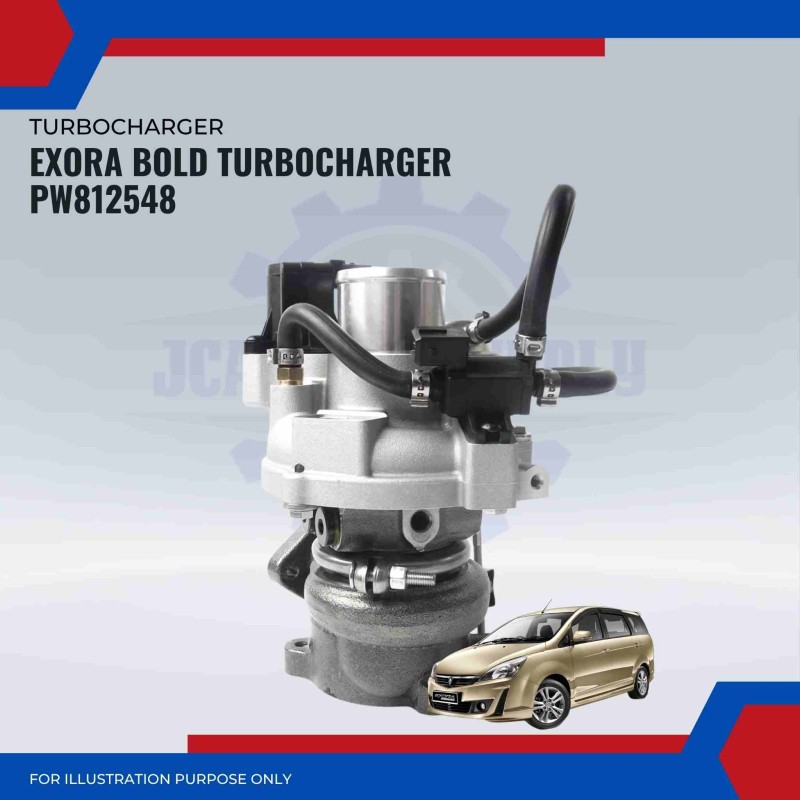 Turbocharger-Proton Exora Bold Turbo-Preve 1.6cc Turbo-Suprima 1.6cc Turbo-LCTB8001-PW812548