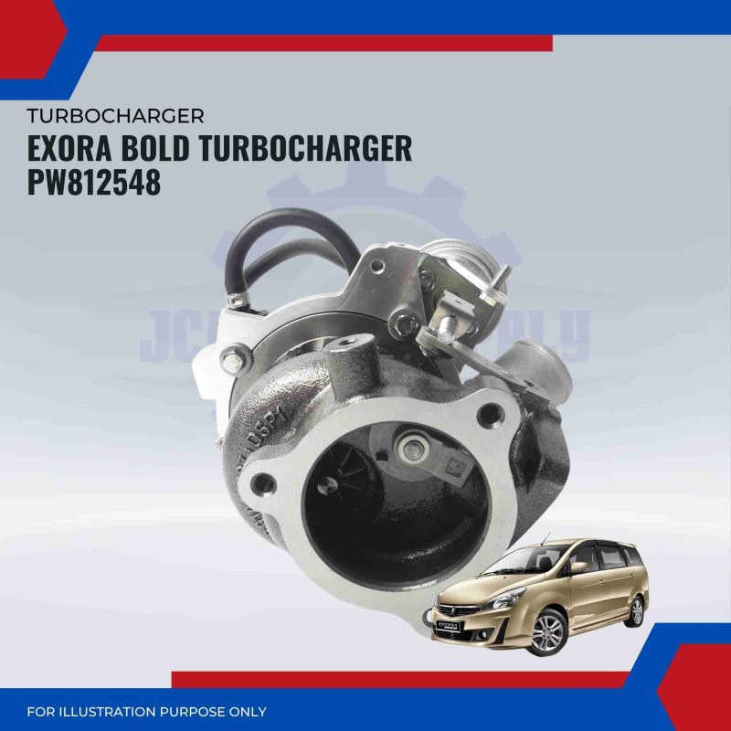 Turbocharger-Proton Exora Bold Turbo-Preve 1.6cc Turbo-Suprima 1.6cc Turbo-LCTB8001-PW812548