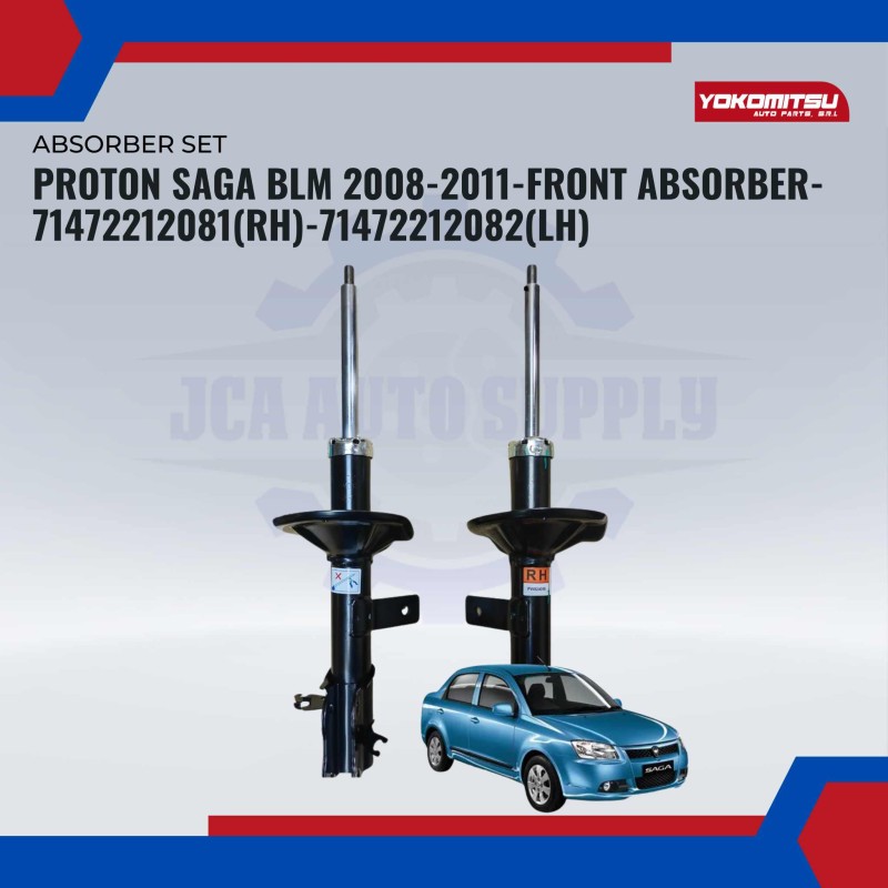 Front Absorber Set-Proton Saga BLM 2008-2011-71472212081(RH)-71472212082(LH)