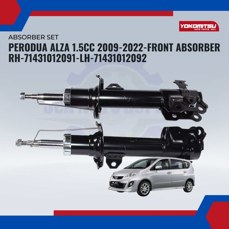 Front Absorber Set-Perodua Alza 1.5CC 2009-2022-RH-71431012091-LH-71431012092