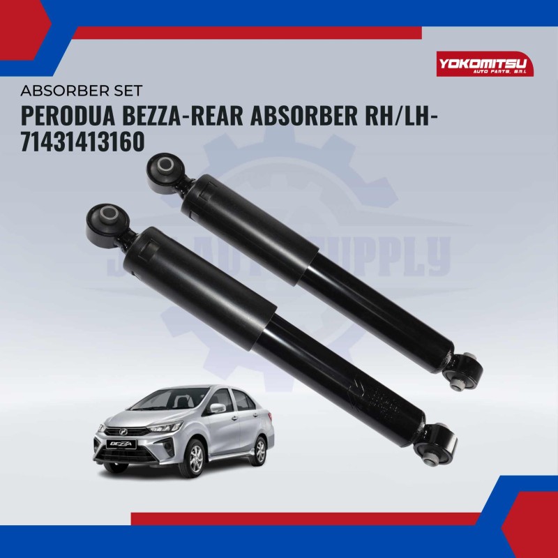 Rear Absorber RH/LH- Perodua Bezza-71431413160