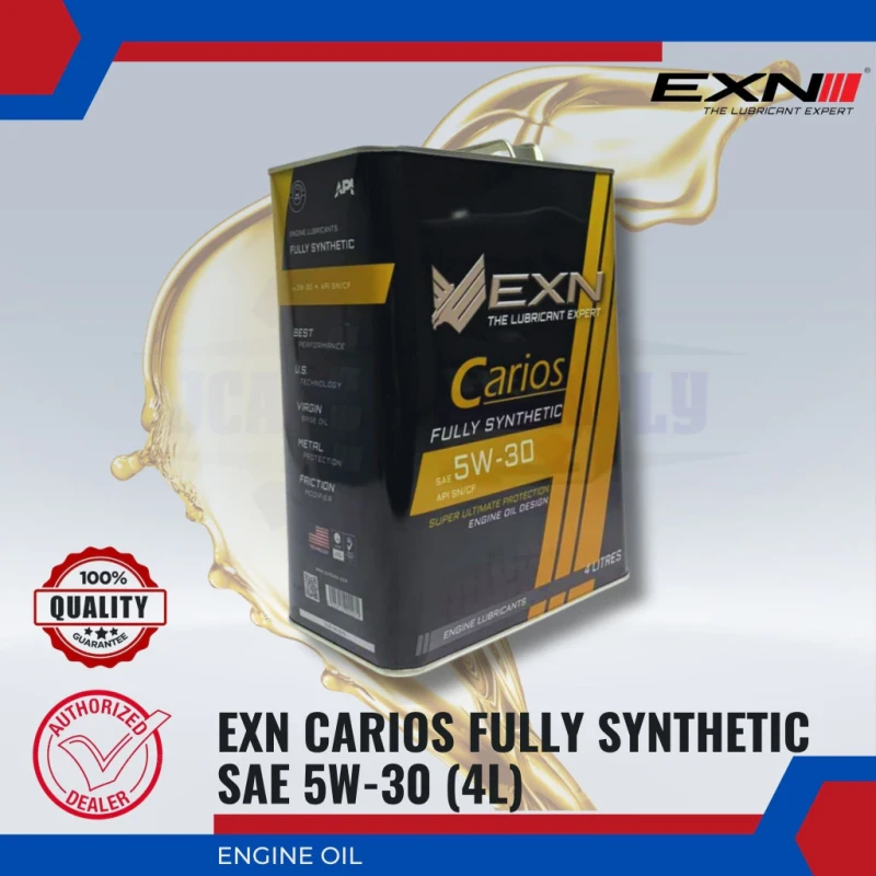 EXN - Carios SAE 5W30 API SN/CF - Fully Synthetic -4 LITRES