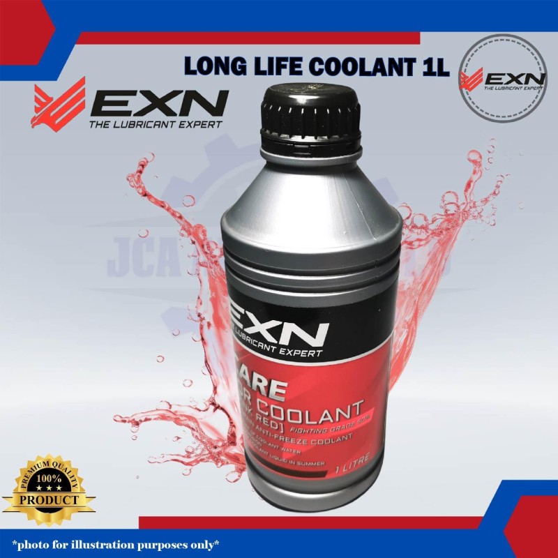 EXN Long Life Coolant (Red)-1 Liter