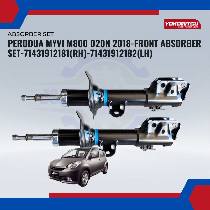 Front Absorber Set-Perodua Myvi M800 D20N 2018-71431912181(RH)-71431912182(LH)