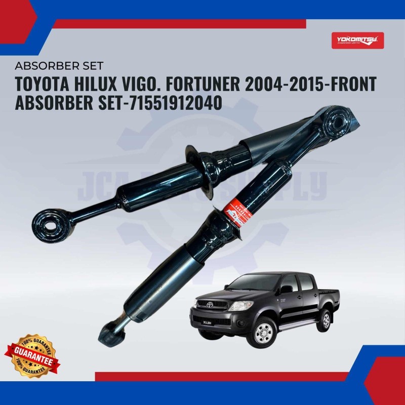 Front Absorber Set-Toyota Hilux Vigo-Fortuner 2004-2015-71551912040
