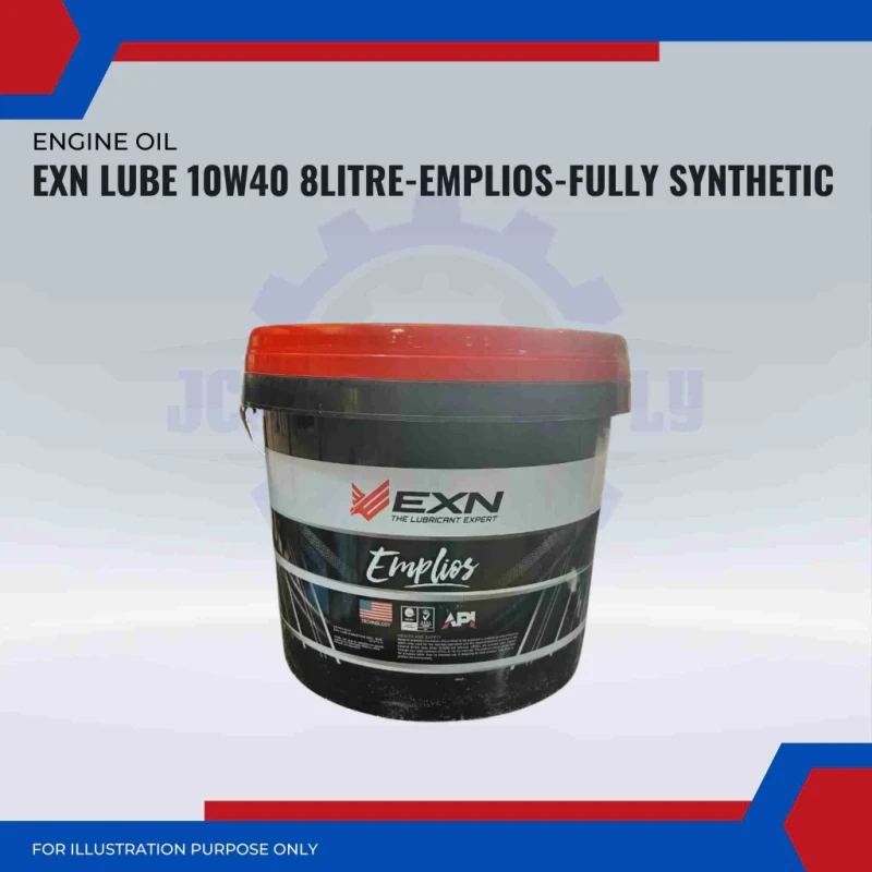 EXN Lube 10W40 8Litre-Emplios-Fully Synthetic