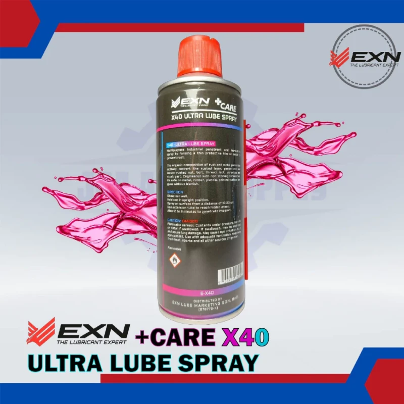 EXN Plus Care X40 Ultra Lube Spray (400ml)