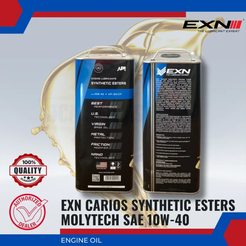 EXN - Carios SAE 10W40 – Molytech -4 LITRE