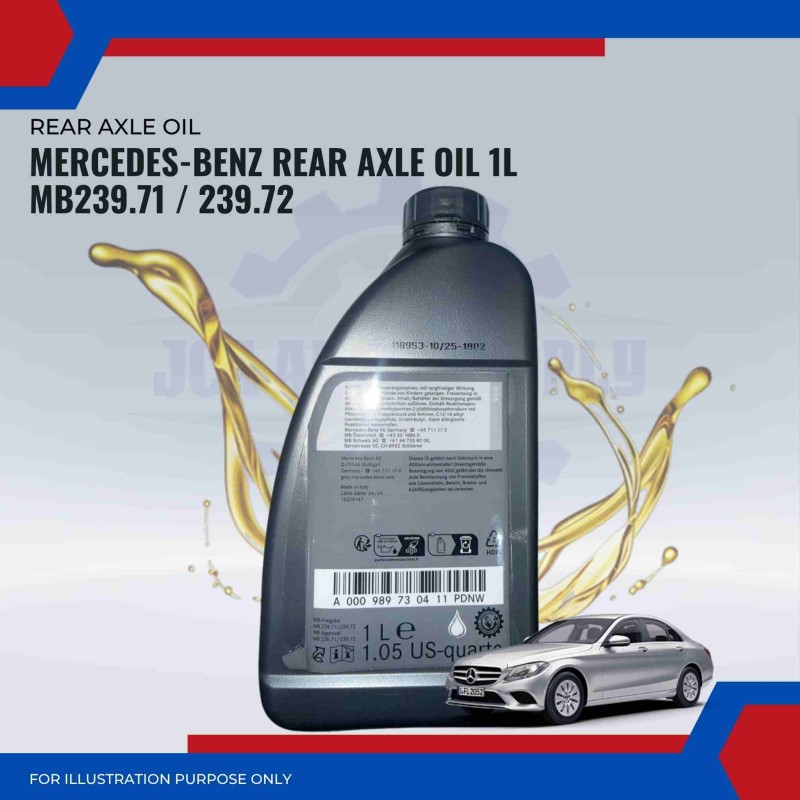 Mercedes-Benz Rear Axle Oil 1L-MB239.71