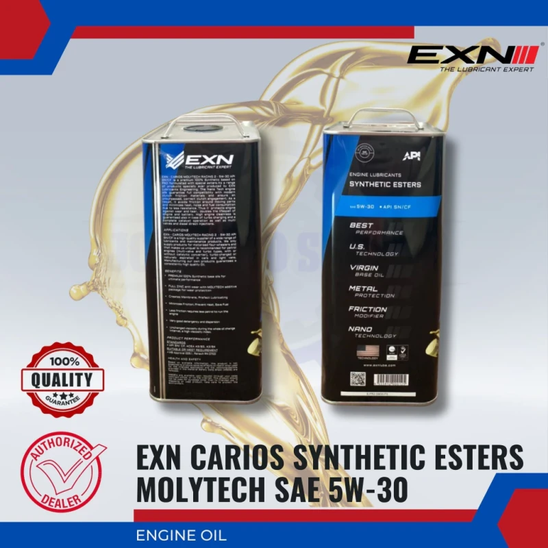 EXN - Carios SAE 5W30 - Molytech- 4 LITRES