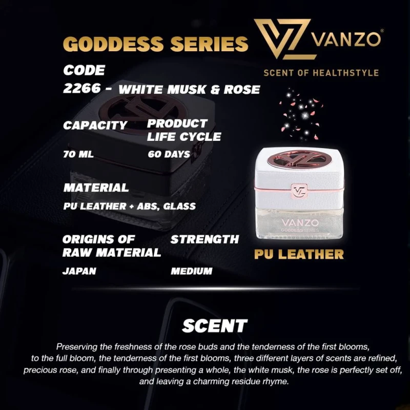 Vanzo Goddess Series - Air Freshener (70ml)