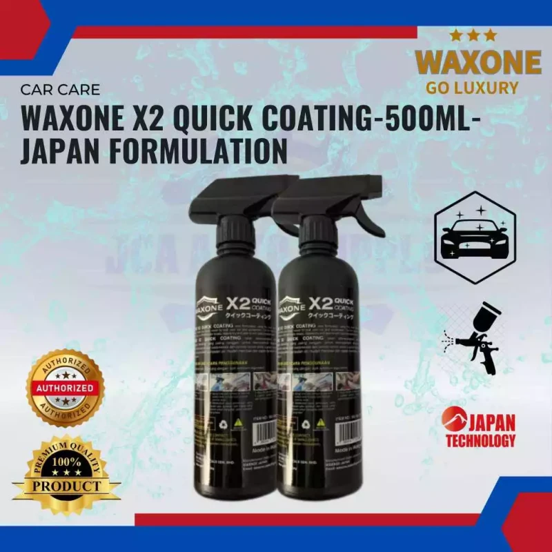 WAXONE X2 Quick Coating-500ml-Japan Formulation