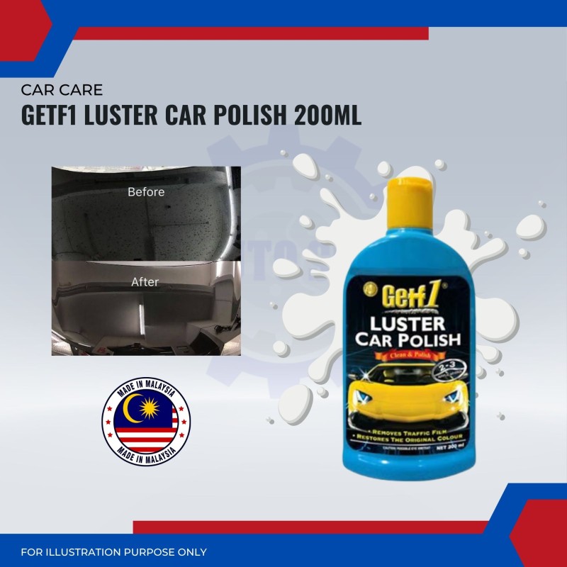GETF1 Luster Car Polish 200ml