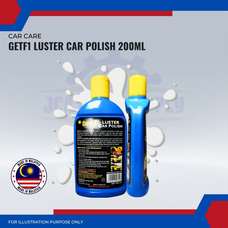 GETF1 Luster Car Polish 200ml