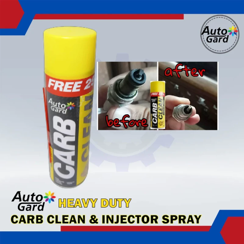 Autogard Heavy Duty Carb Clean&Injector Spray (500ml)