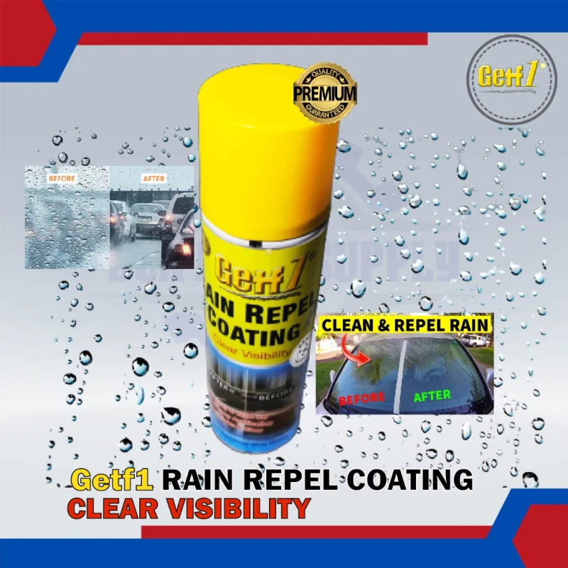 GETF1 Rain Repel Coating Clear Visibility (220ml)