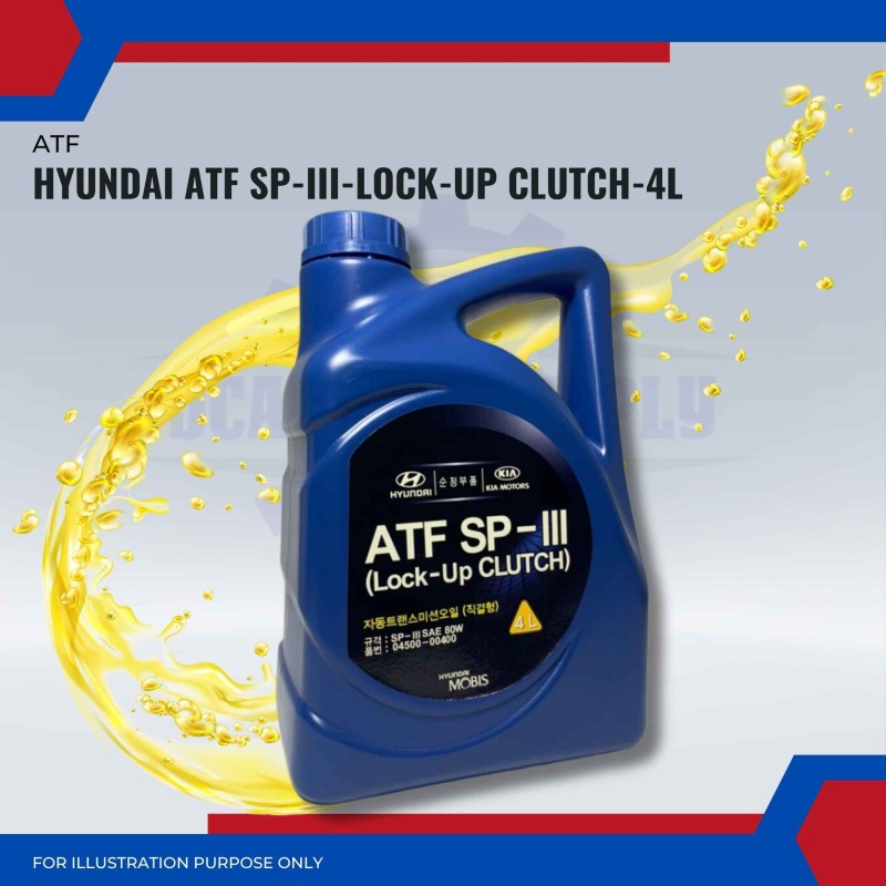 Hyundai ATF SP-III SP3 4L Automatic Transmission Fluid