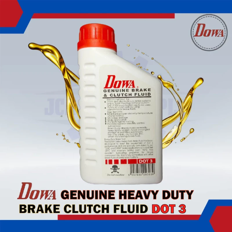 DOWA Genuine Heavy Duty Brake Clutch Fluid Dot 3 (400gm)
