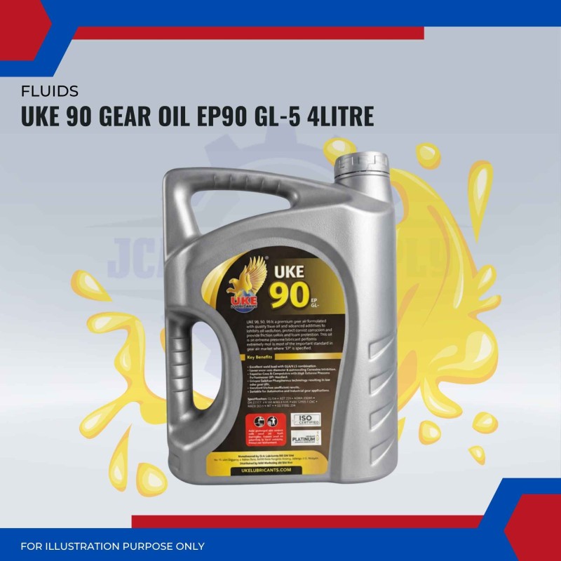 UKE 90 Gear oil EP90 GL-5-4Litre