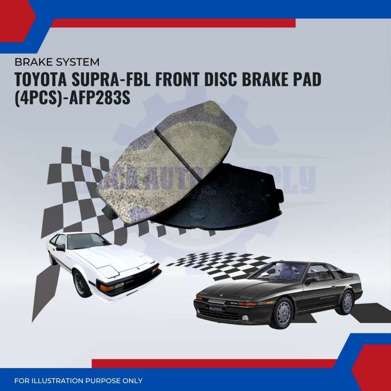 Toyota Supra-FBL Front Disc Brake Pad (4pcs)-AFP283S