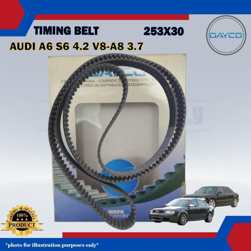 Timing Belt-Audi A6 S6 4.2cc V8-Audi A8 3.7cc-DAYCO-94835 (253X30)