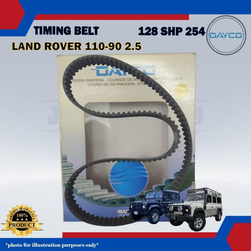 Timing Belt-Land Rover 110 2.5cc-90 2.5cc-DAYCO-94252 (128 SHP 254)