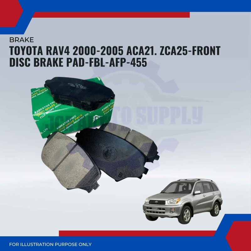 Toyota RAV4 2000-2005 ACA21. ZCA25-Front Disc Brake Pad-FBL-AFP-455