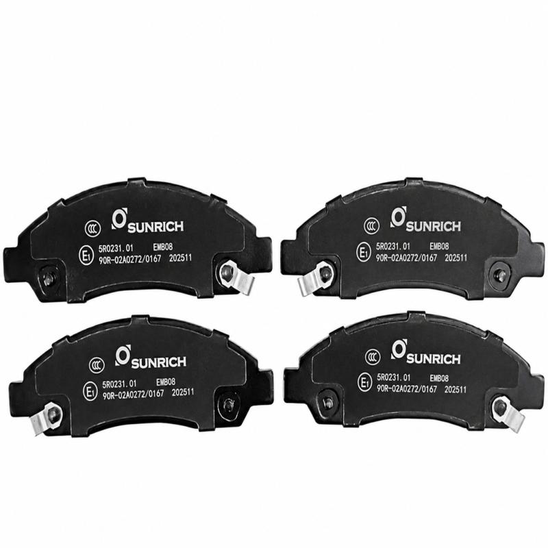 SUNRICH Isuzu D-Max 2002-2010 Front Brake Pad Brek Depan Hadapan SR0231.01