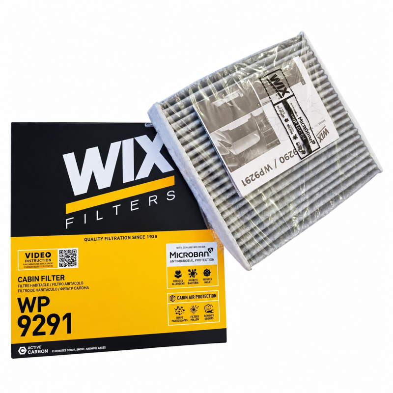 WIX BY MANN And HUMMEL Carbon Cabin Air Filter WP9291 Toyota Hilux KUN25 Vios NCP93 NCP150 Camry ACV40 Alphard ANH20