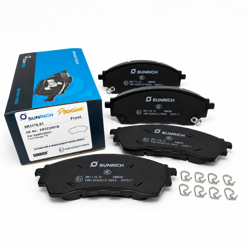 SUNRICH Ford Ranger T8 Front Brake Pad Brek Depan Hadapan SR1176.01