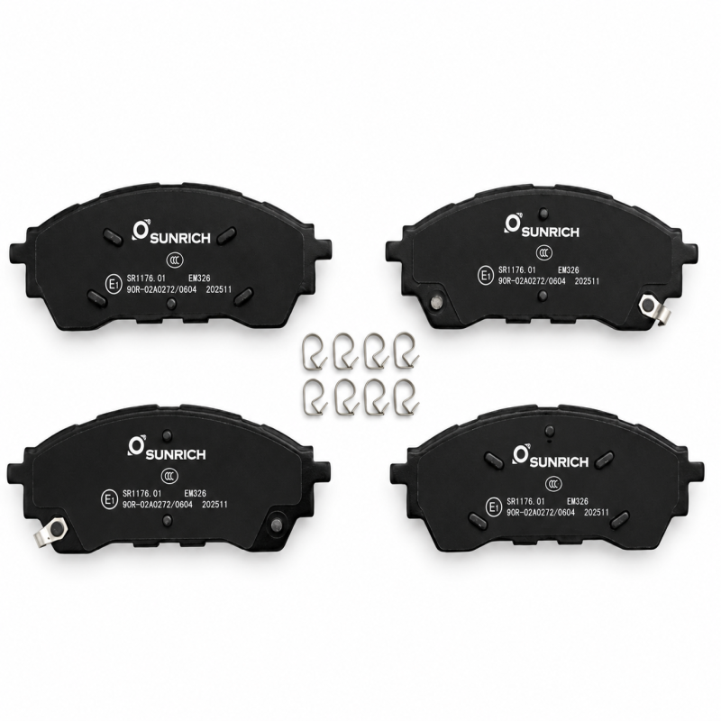 SUNRICH Ford Ranger T8 Front Brake Pad Brek Depan Hadapan SR1176.01